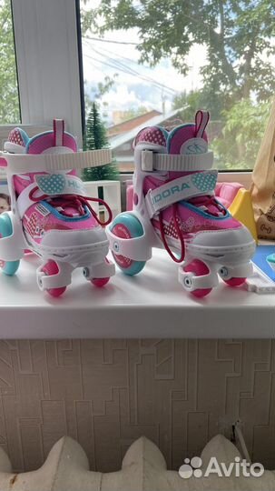 Коньки роликовые Hudora