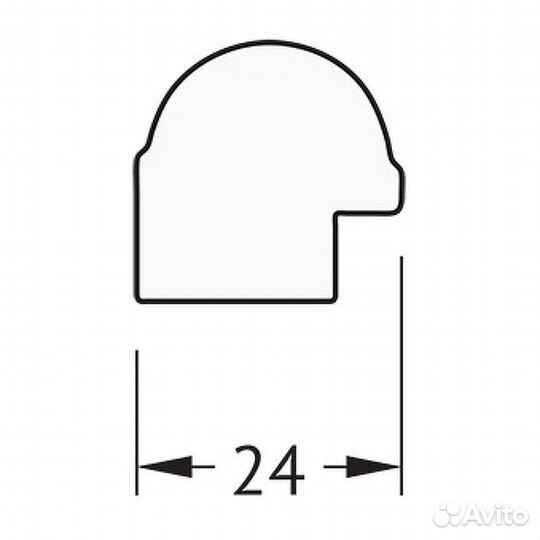 Зеркало Evoform Definite 87х67 BY 0678 в багетной