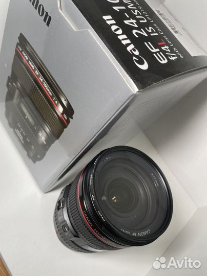Объектив Canon ef 24- 105mm f4L