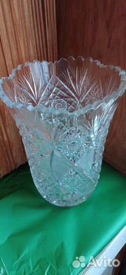 Ваза хрусталь времён СССР
