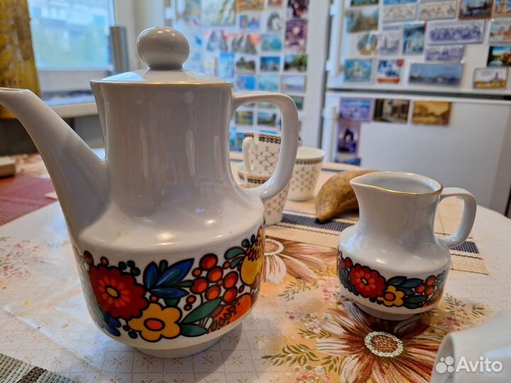 Кофейный сервиз гдр кольдиц