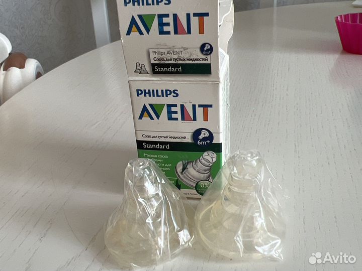 Соски Avent Standart для густых жидкостей