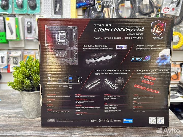 Материнская плата Asrock Z790 PG lightning/D4