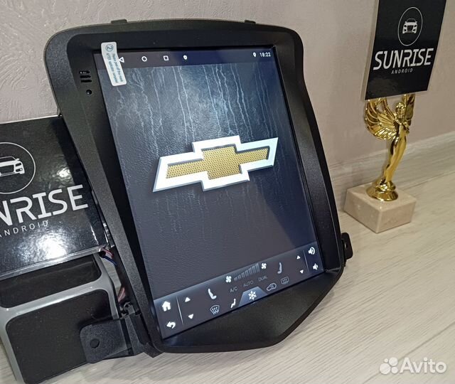 Магнитола Android Tesla Chevrolet Cruze