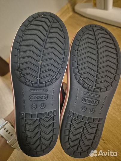 Сандалии детские для мальчиков crocs c 13