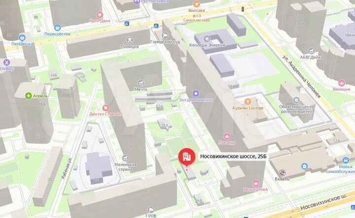 Машиноместо, 25 м²