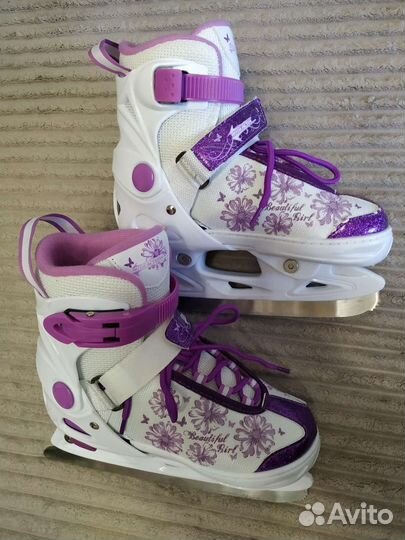 Коньки для девочки 33 - 36