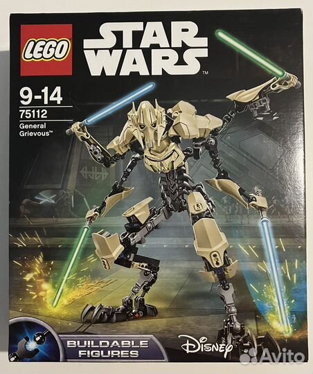Lego Star Wars 75112 Генерал Гривус