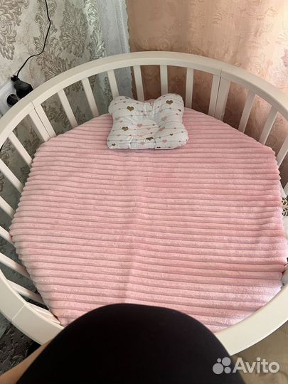 Кроватка для новорожденных круглая