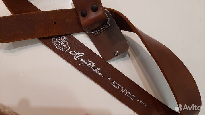 Ремень кожа, 36, XL, 52-54