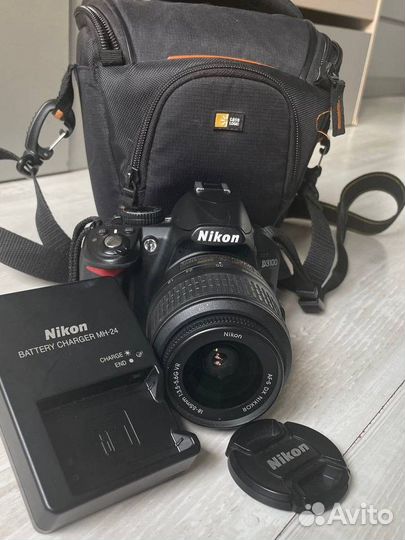 Зеркальный фотоаппарат nikon d3100