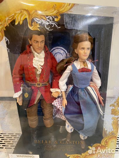 Disney Белль и Гастон, красавица и чудовище куклы