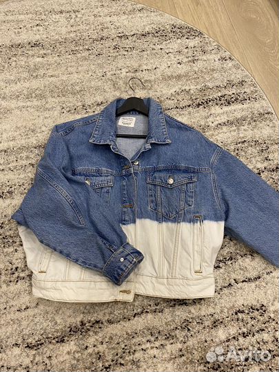 Джинсовая куртка pull bear