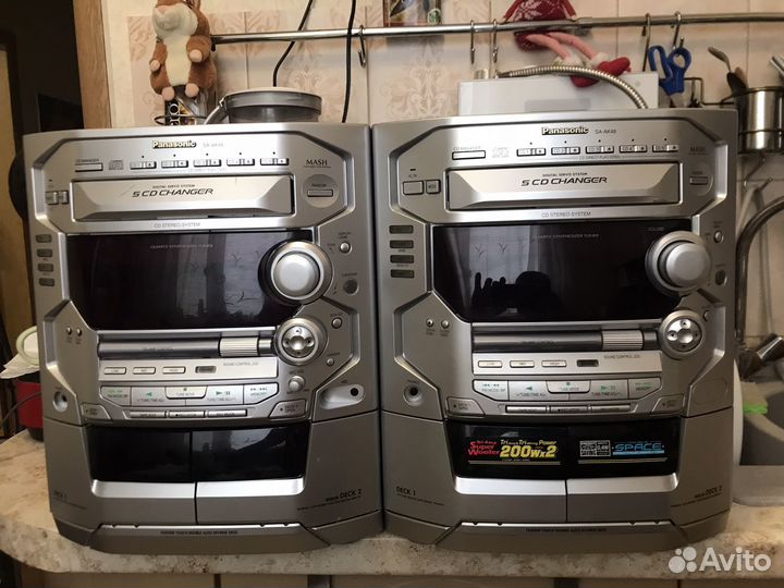 Музыкальный центр panasonic sa ak48