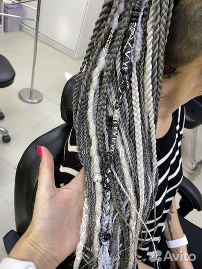 Врапсы, расточки для дредов wrap dreadlocs