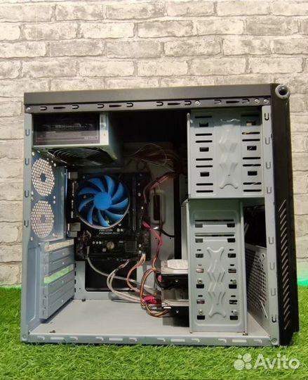 Офисный пк A4-6300 RAM 8 Gb HDD 250+80 Gb