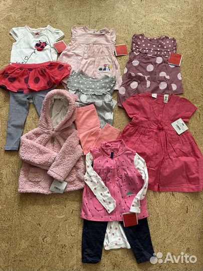Одежда на девочку Carters (86) платье и комплект