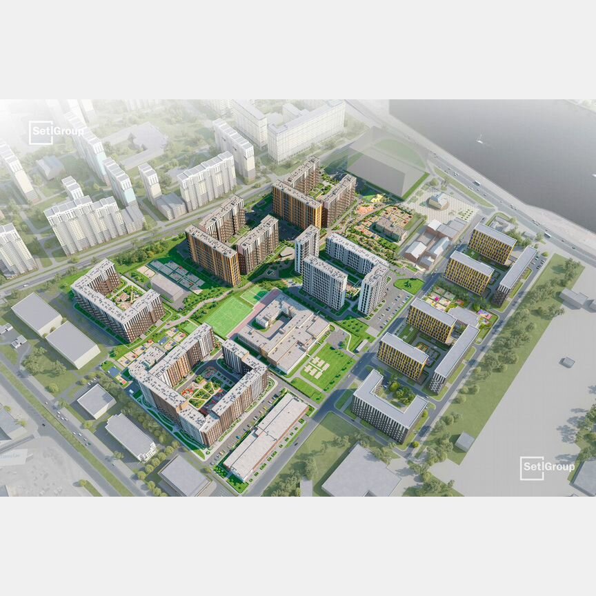 2-к. квартира, 68,1 м², 2/18 эт.