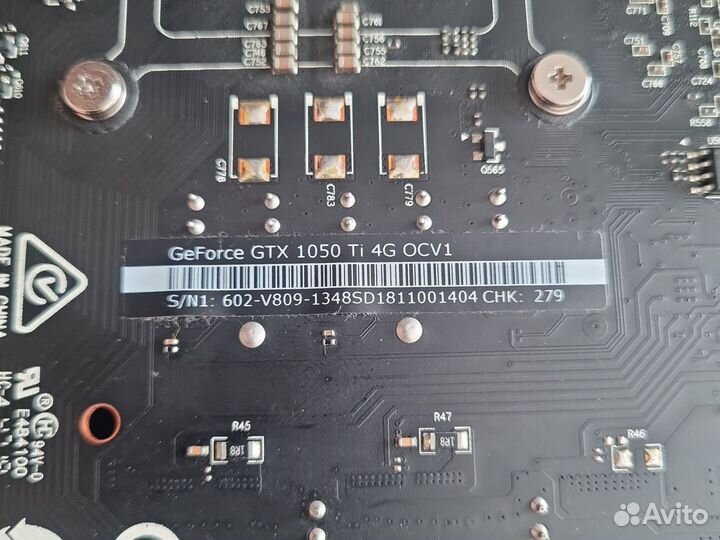 Видеокарта gtx 1050 ti 4gb