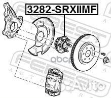 Ступица Cadillac SRX 10 3282srxiimf Febest