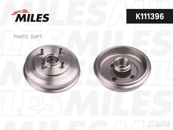 Барабан тормозной ford focus 98-04 (TRW DB4275) K111396,K111396,miles