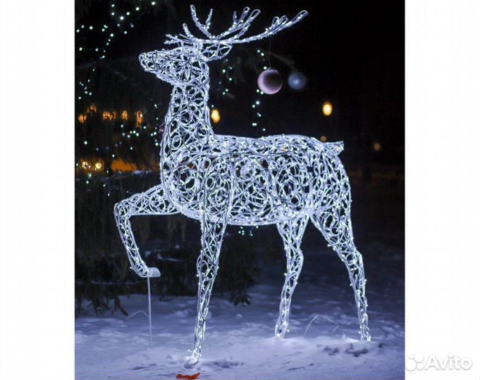 Световые животные на новый год