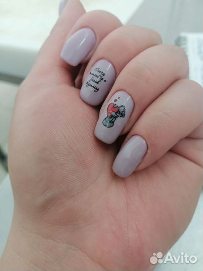 Покрытие ногтей на руках гель-лаком