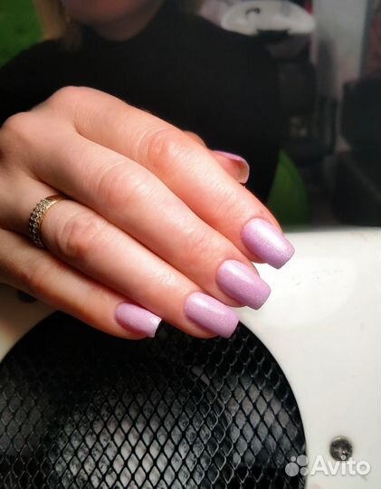 Комбинированный маникюр +гель лак