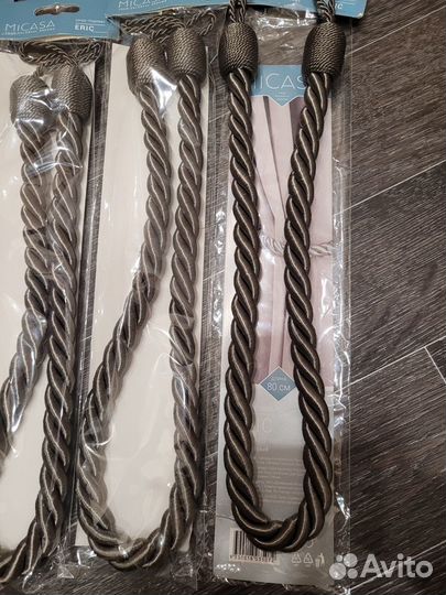 Новые подхваты для штор / подхват-шнур для штор