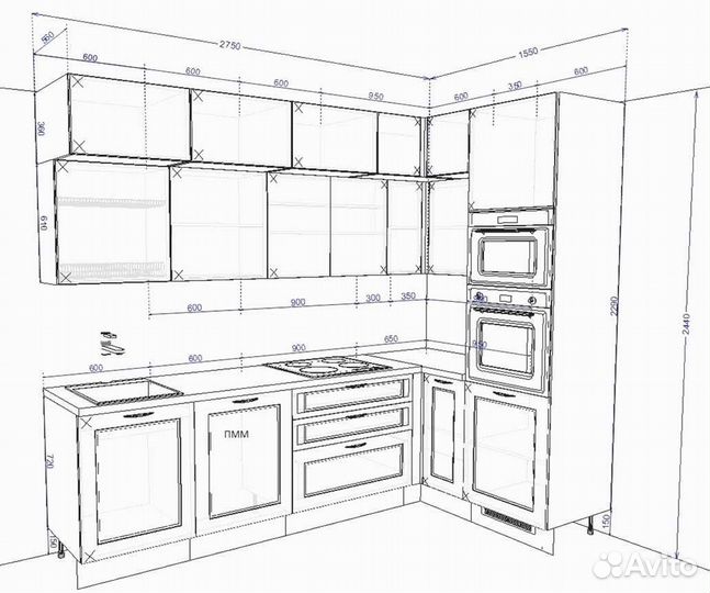 Кухни на заказ