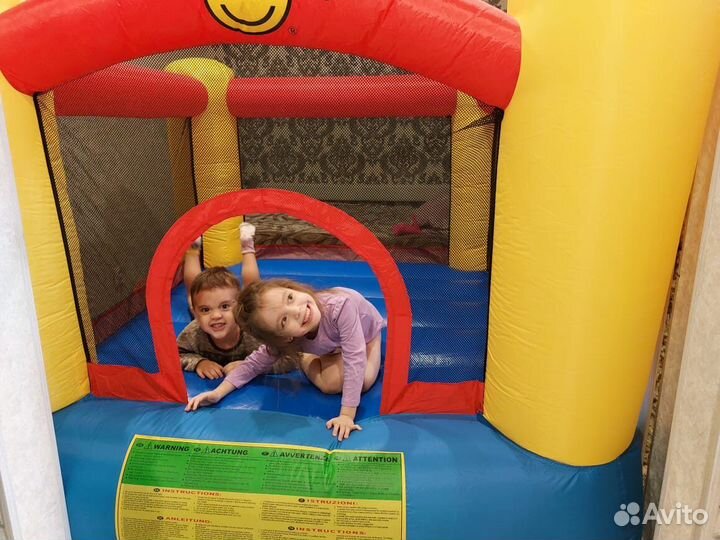 Надувной батут аренда