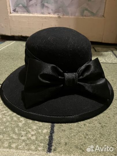 Шляпа фетровая женская