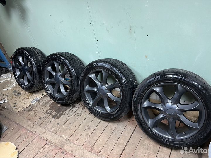 Комплект колес infiniti r18 в сборе