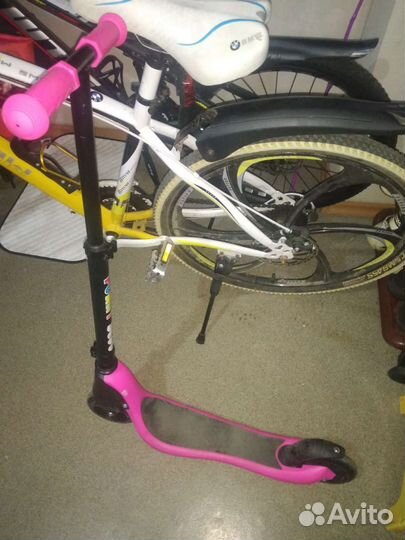 Самокат детский двухколесный бу