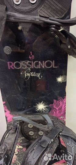Сноуборд rossingol 156 с креплениями