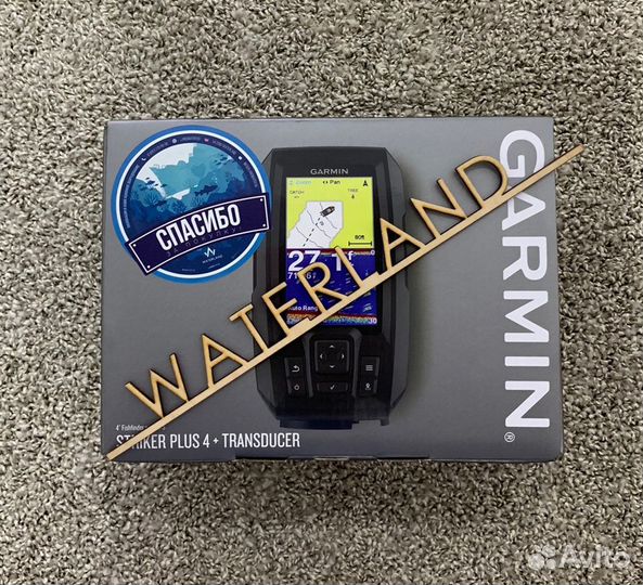 Эхолот Garmin Striker 4 Plus с датчиком