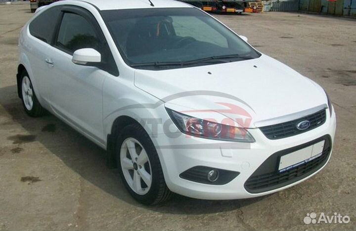 Реснички на фары для Ford Focus 2 (Рестайлинг)