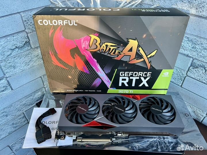 Видеокарта Rtx 3070 ti 8GB Colorful/iGame/Пломба