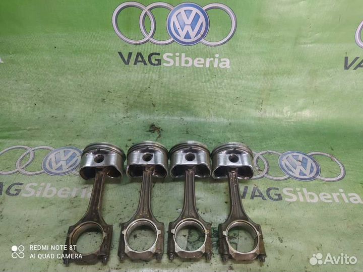 Шатун С поршнем ALT audi-A4