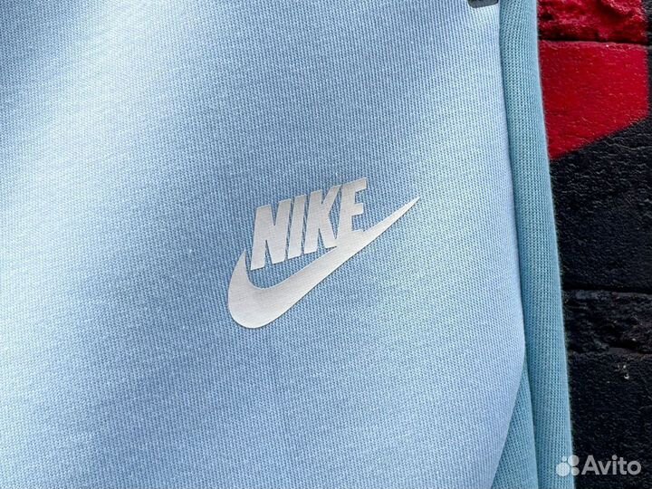 Штаны Nike Tech Fleece Sky Blue