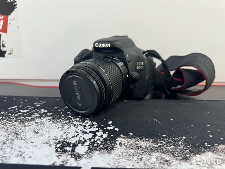 Зеркальный фотоаппарат canon 600d 18-55
