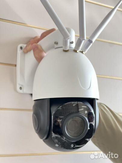 Камера видеонаблюдения 4G с симкартой с 30х зумом