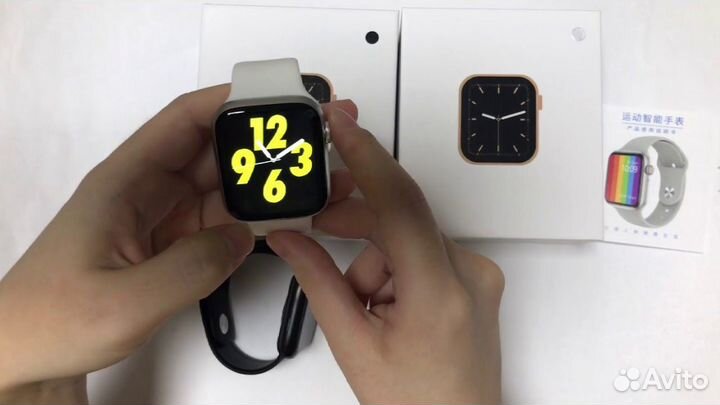 Smart watch series 6 w26+ Белые