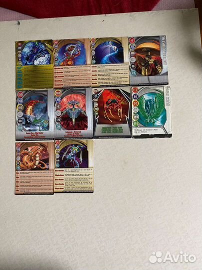 Карточки бакуган