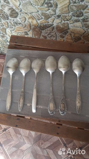 Столовые приборы мельхиор СССР