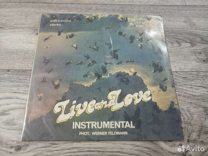 Пластинка Румыния 1986г. инструментал