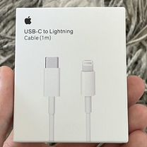 Кабель apple lightning usb c 1m