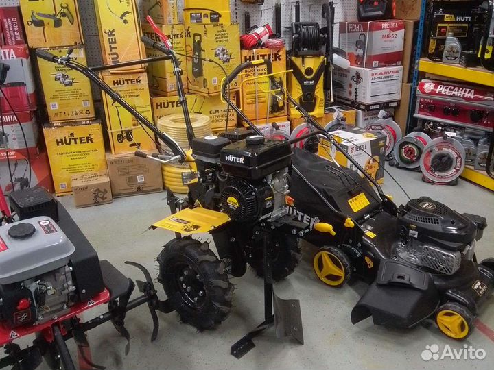 Мотоблок бензиновый huter мк-7500 70/5/5