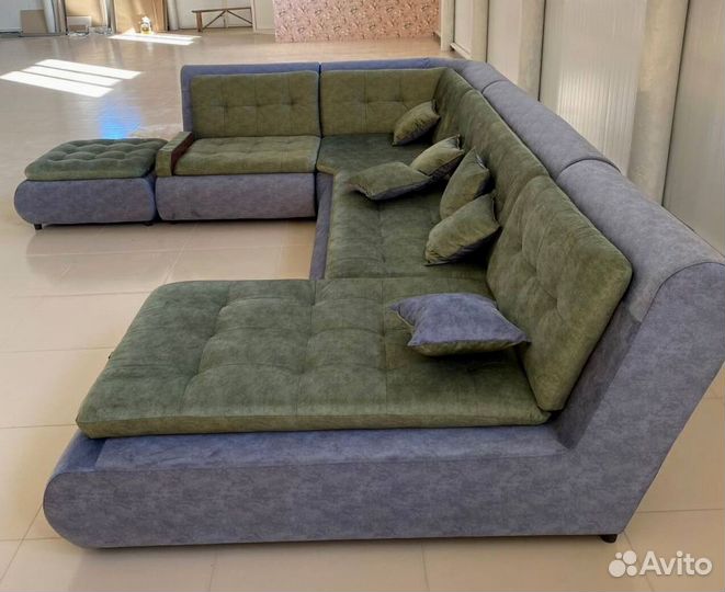 Большой угловой диван с гарантией