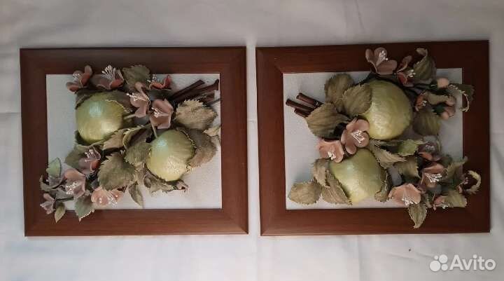 Картина из кожи 